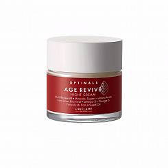 Антивозрастной ночной крем Optimals Age Revive